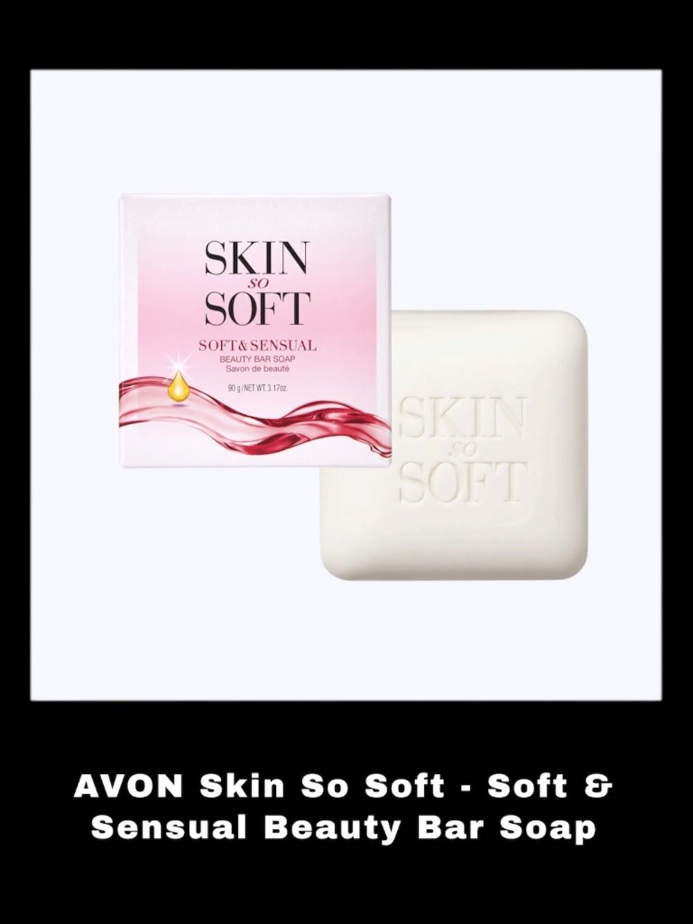 AVON Skin So Soft - Soft & Sensual Beauty Bar Soap